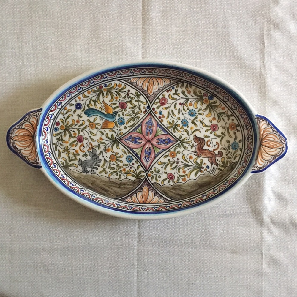 Ceramicas de Coimbra Portugal SECXVII Serving Tray